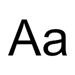 The case swapper icon with an uppercase and lowercase A.